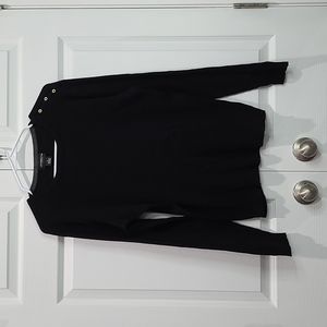 Black Sweater, Liz Claiborne Career, XL